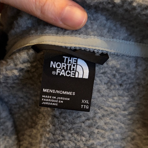 NWT— The North Face Heather Gray Fleece —XXL - Picture 7 of 8